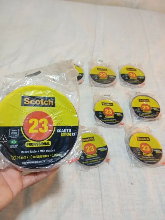 Fita isolante  Auto Fusão -18 unidade 