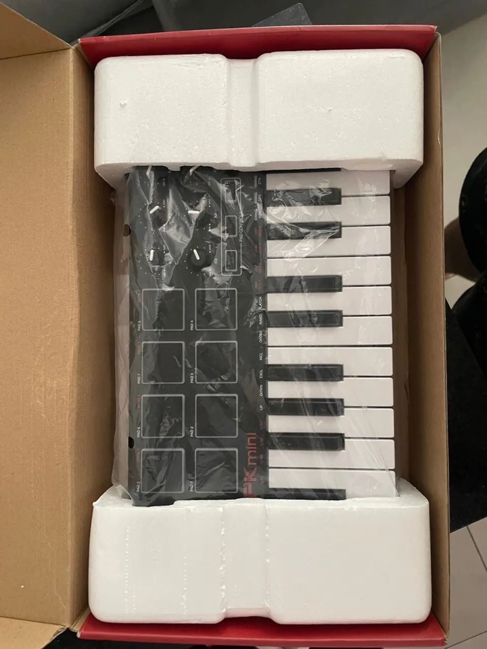 Teclado Controlador MIDI AKAI MPK Mini