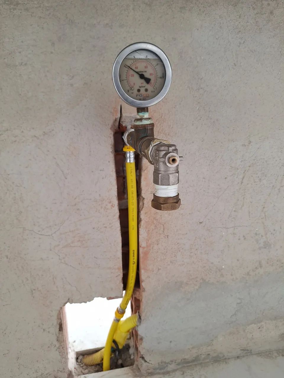 Tubulação para gás de cozinha 