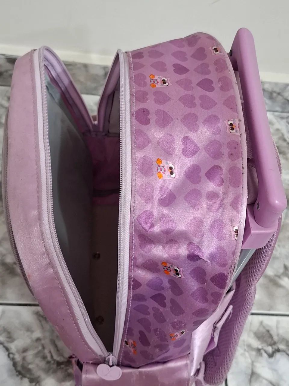 Mochila Escolar com rodinhas - Infantil - Foto 5
