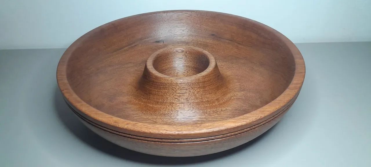 Bowl de madeira para servir - Foto 5