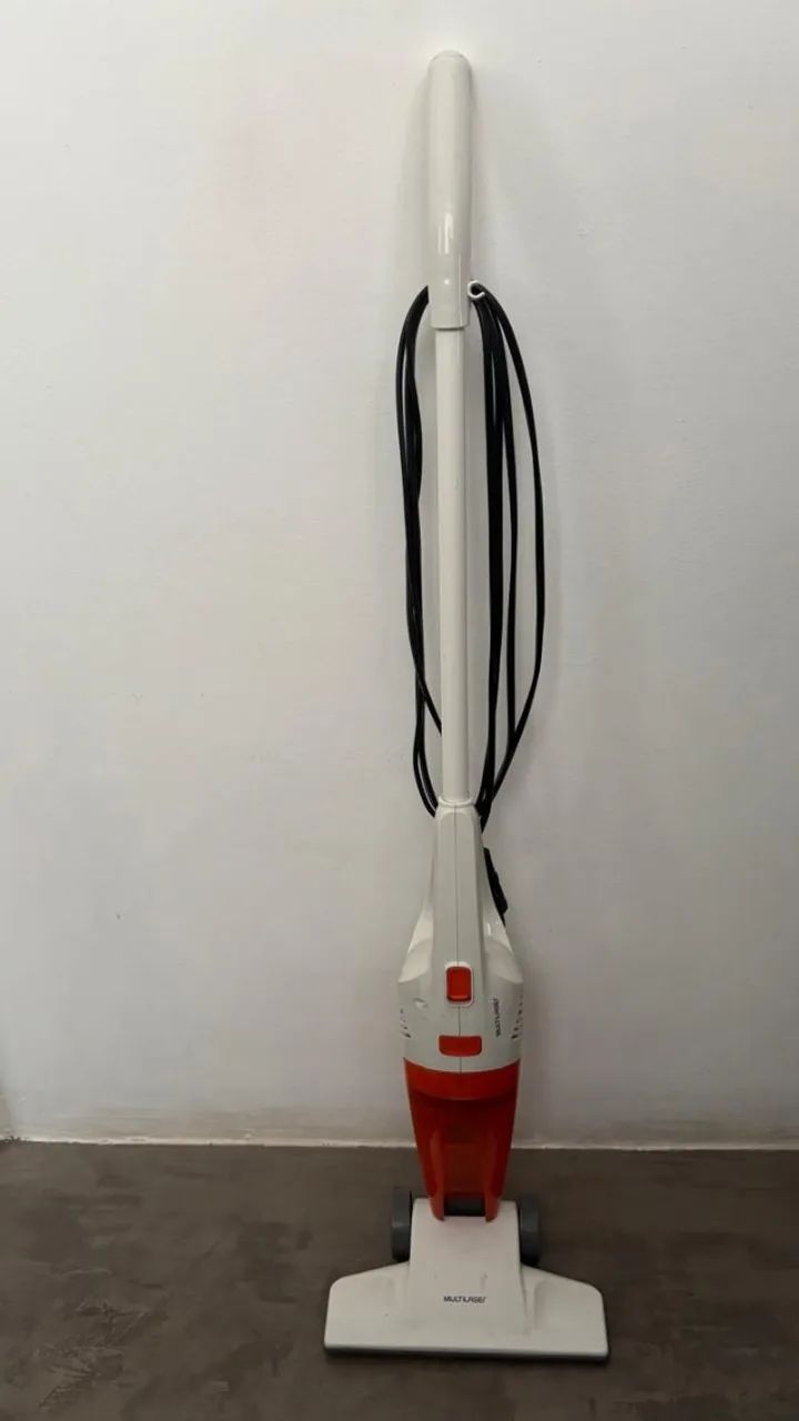 Aspirador Vertical Multilaser HO011 1.2L branco e laranja