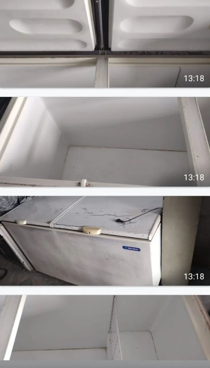 Freezer metal frio 2 porta horizontal 