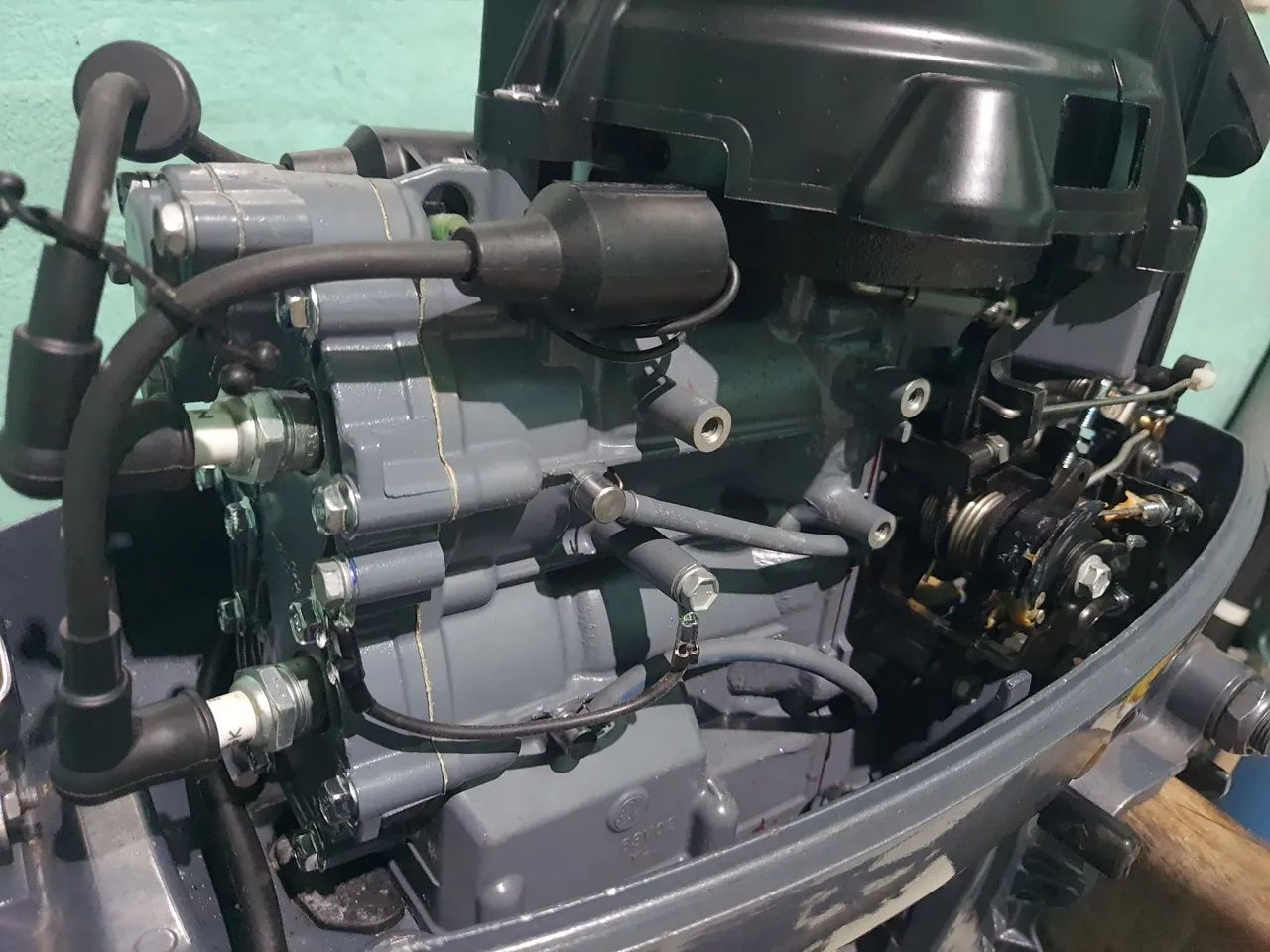 Barco de alumínio 5 metros com motor yamaha 15hp 2022  - Foto 3