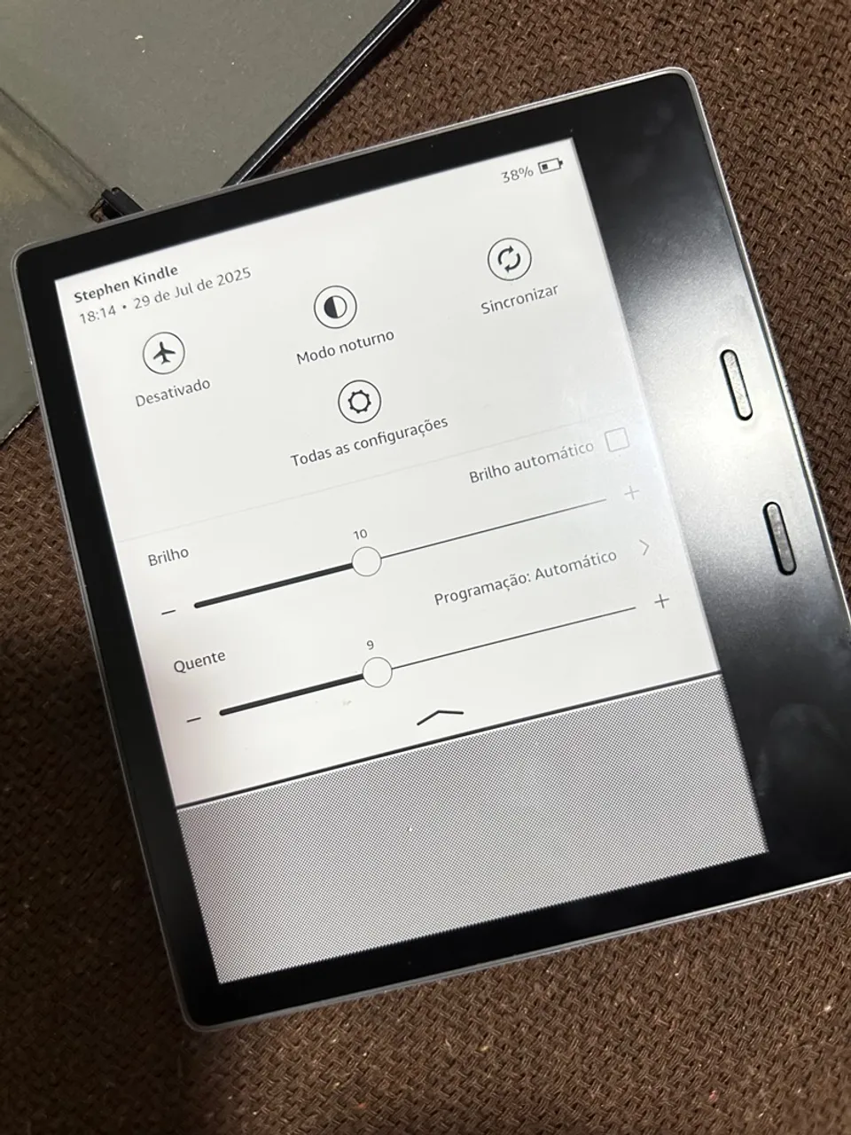 Kindle Oasis 10ª Geração, 8GB, Amazon - Tablets e E-Readers