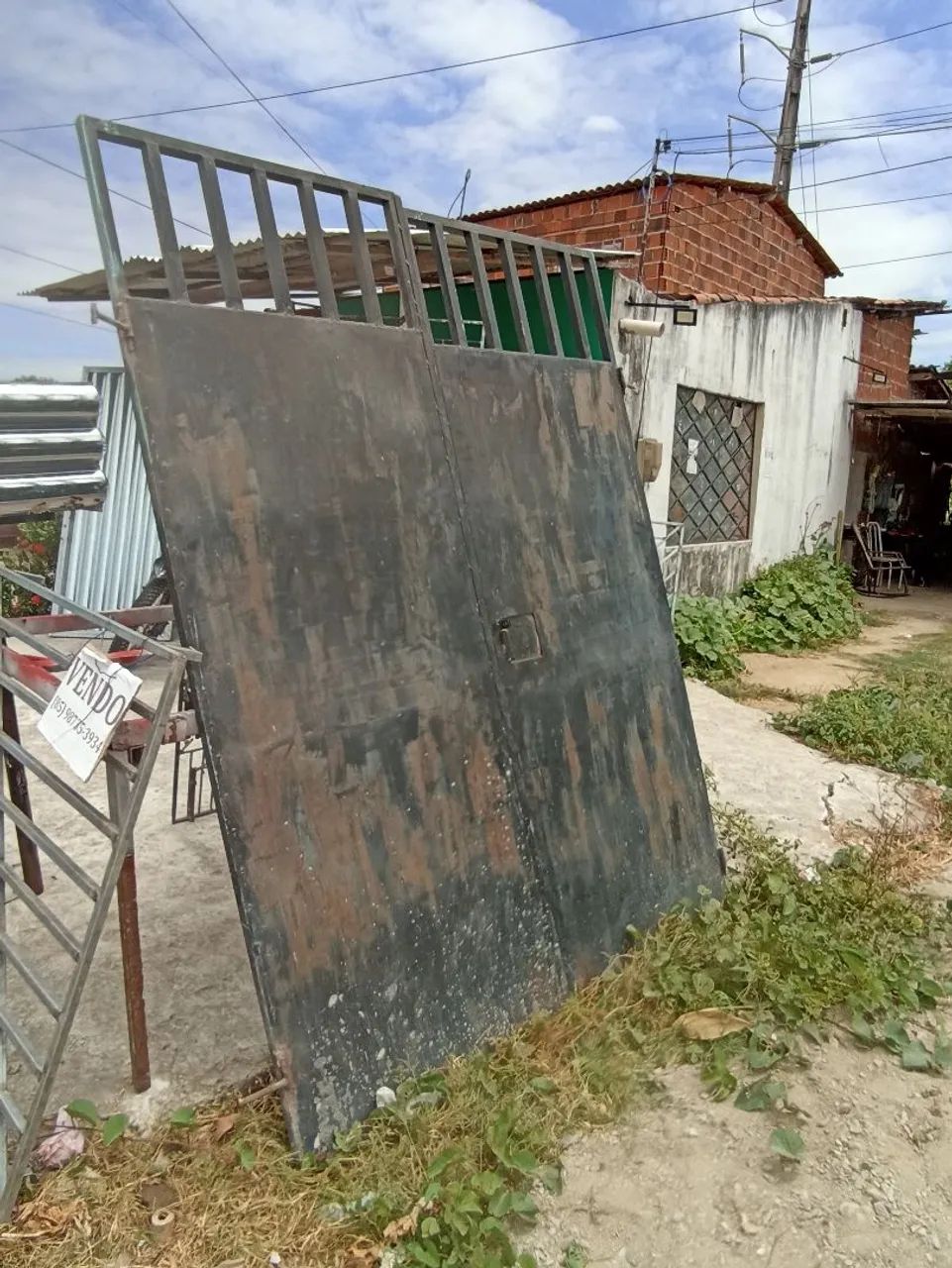 Portão duas bandas 64264616871043120