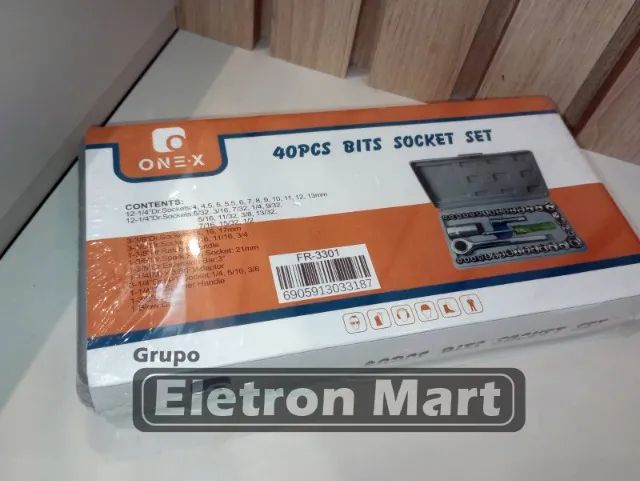 Kit Jogo de Ferramenta / Jogo de Chave Catraca entrego