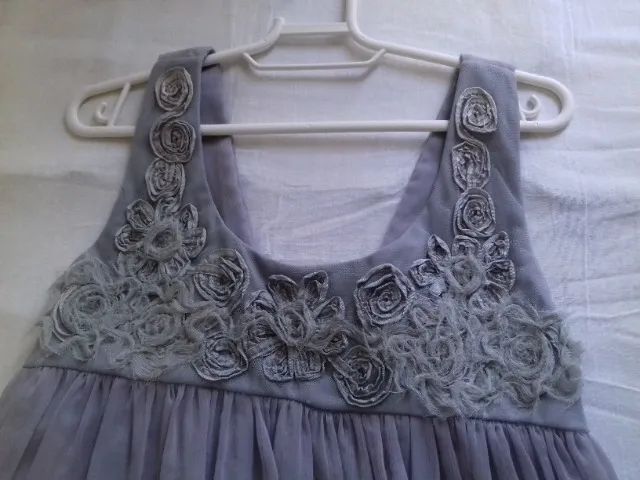 Vestido cinza - Foto 2