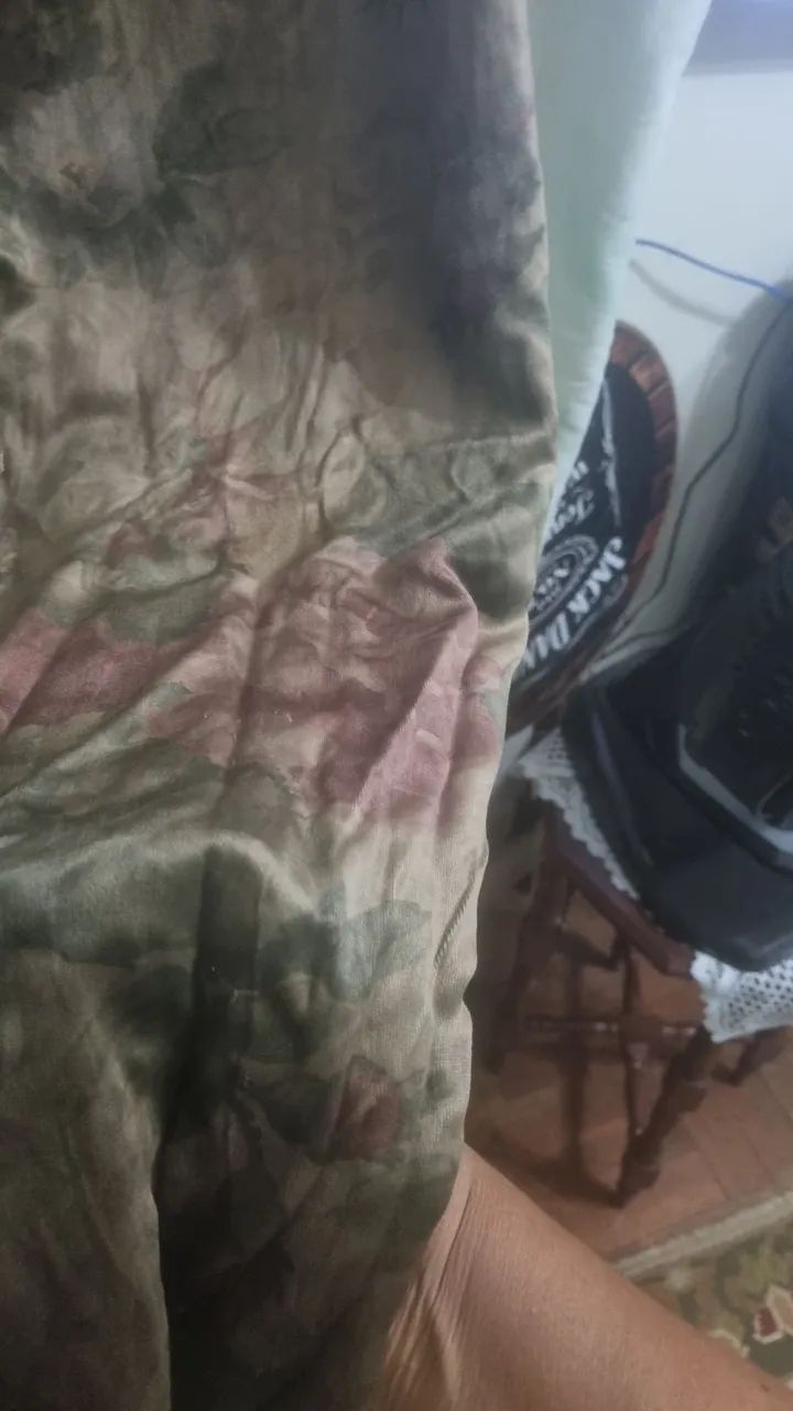 Calça floral acetibana 38  - Foto 4