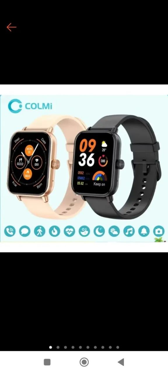 Smartwatch Colmi iOS/Android