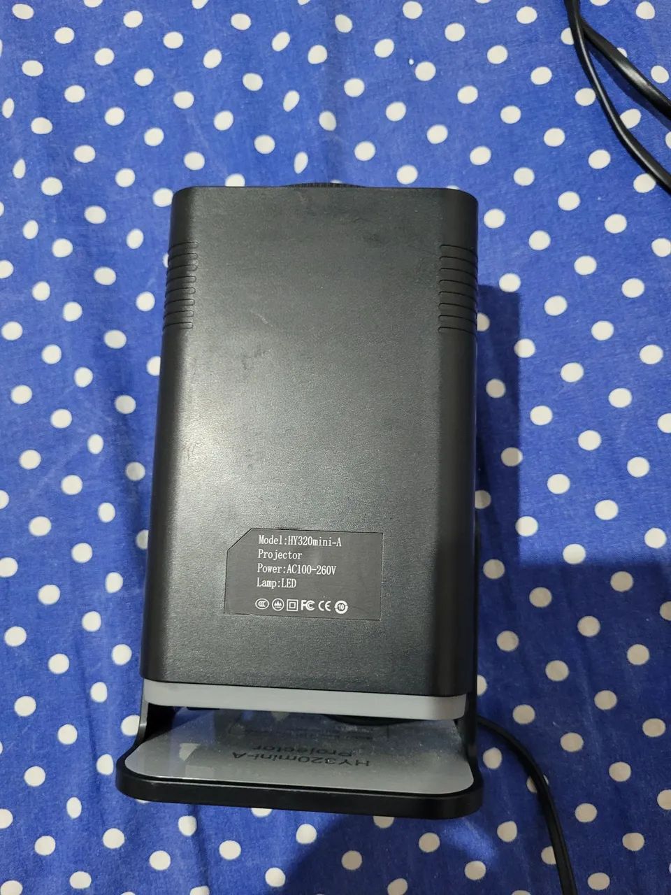 Projetor Portátil para Entretenimento hy 320 mini aceito cartão  - Foto 2