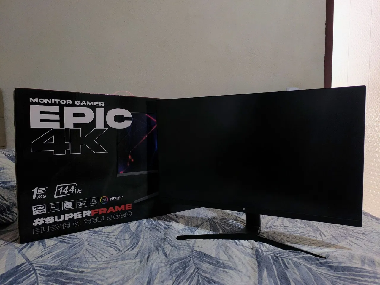 Monitor 4K 144Hz - GSYNC - FreeSync - HDR - 1Ms