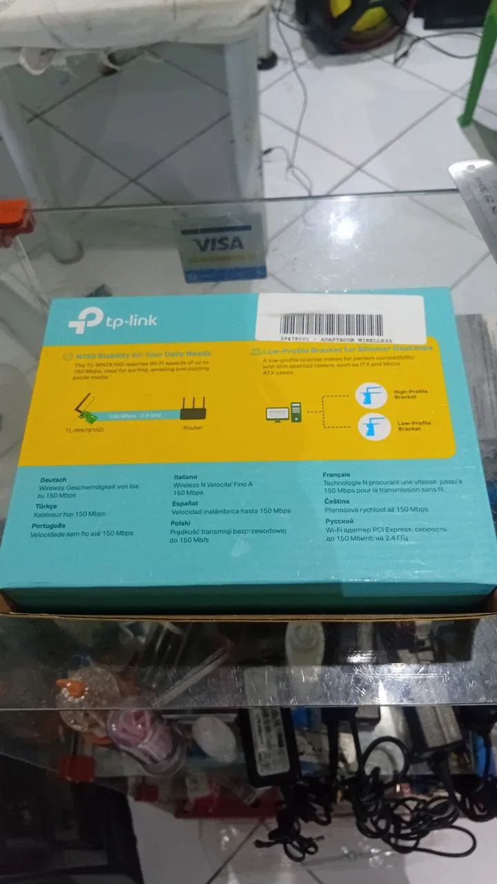 Placa de Rede PCI wifi TP-Link TL-WN781ND - Foto 3