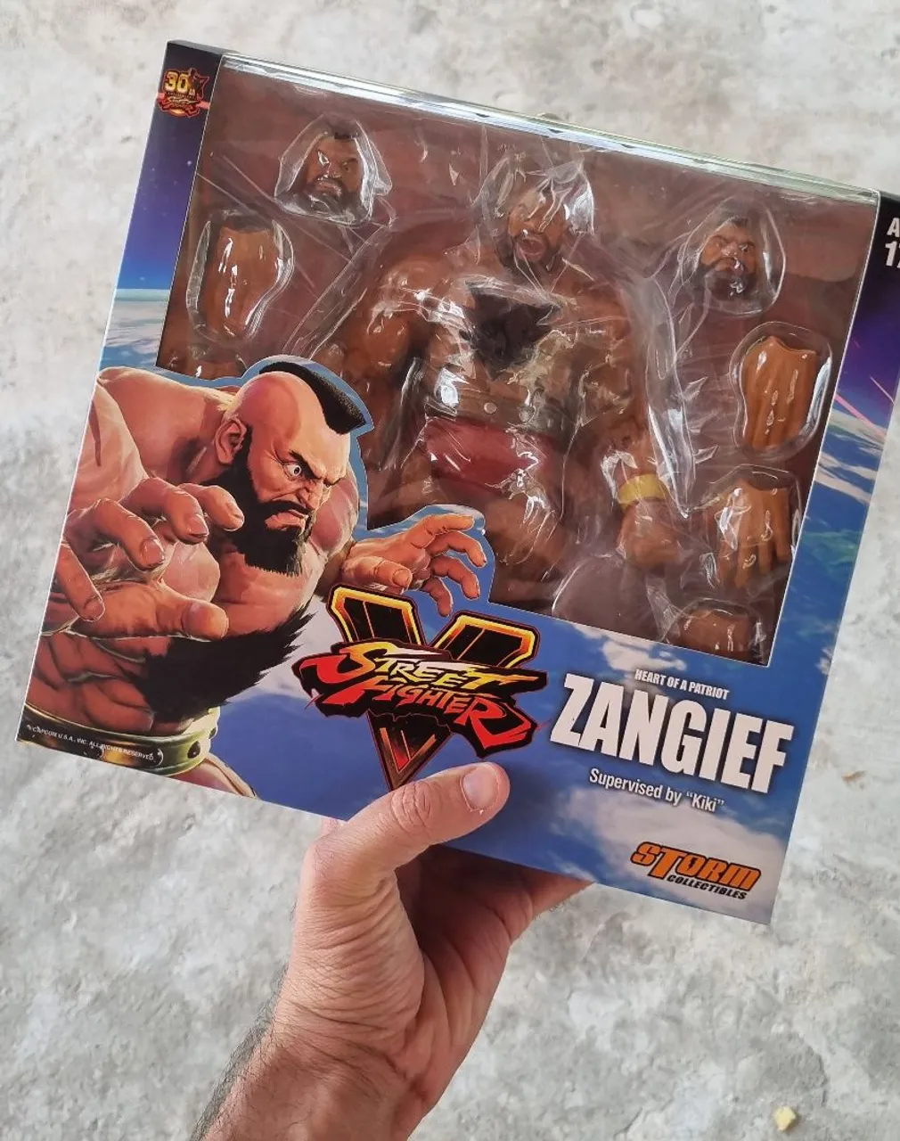 Boneco Street Fighter V - Zangief Storm Collectibles