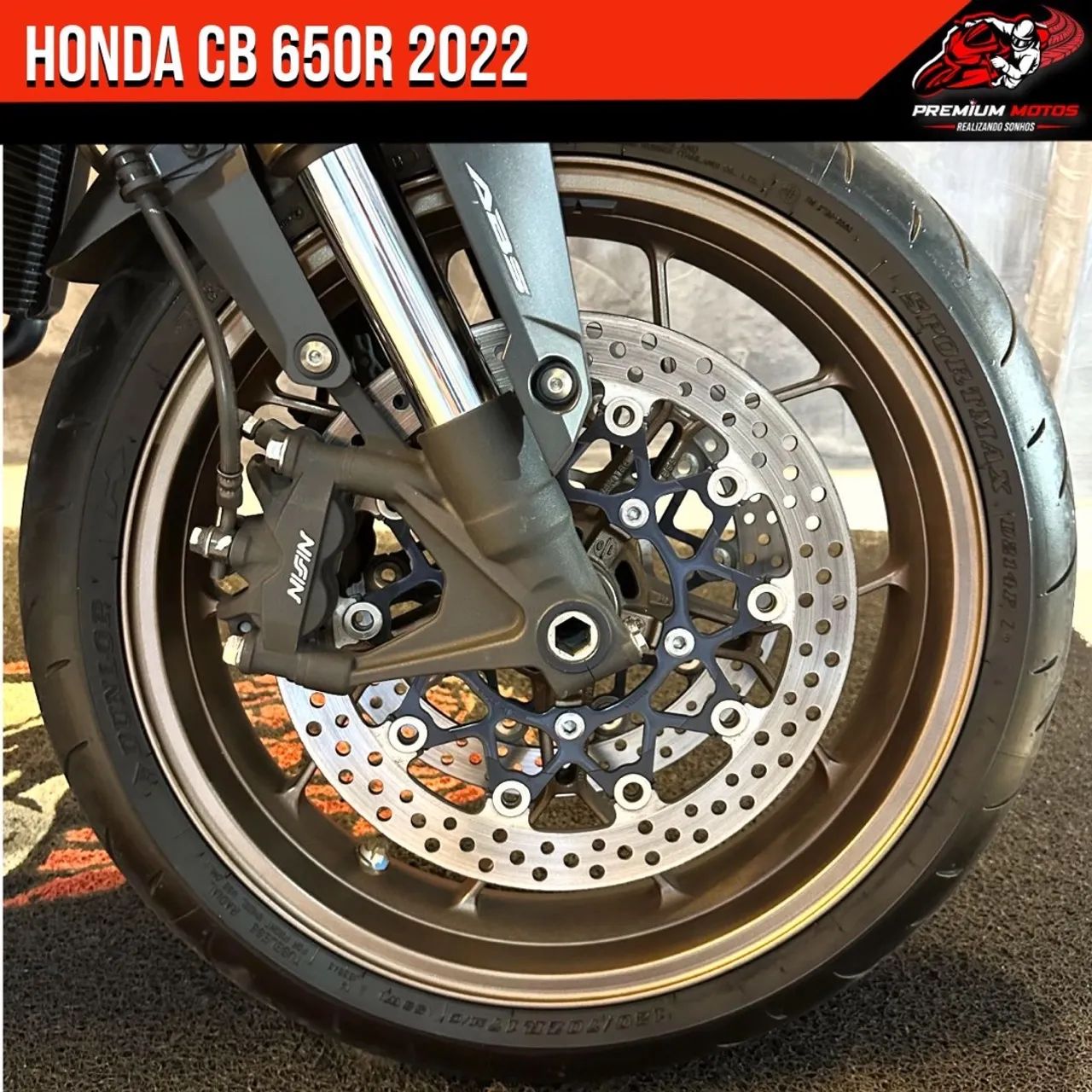 Cb 650r Abs 2022 com  2.633KM RODADOS - Foto 3