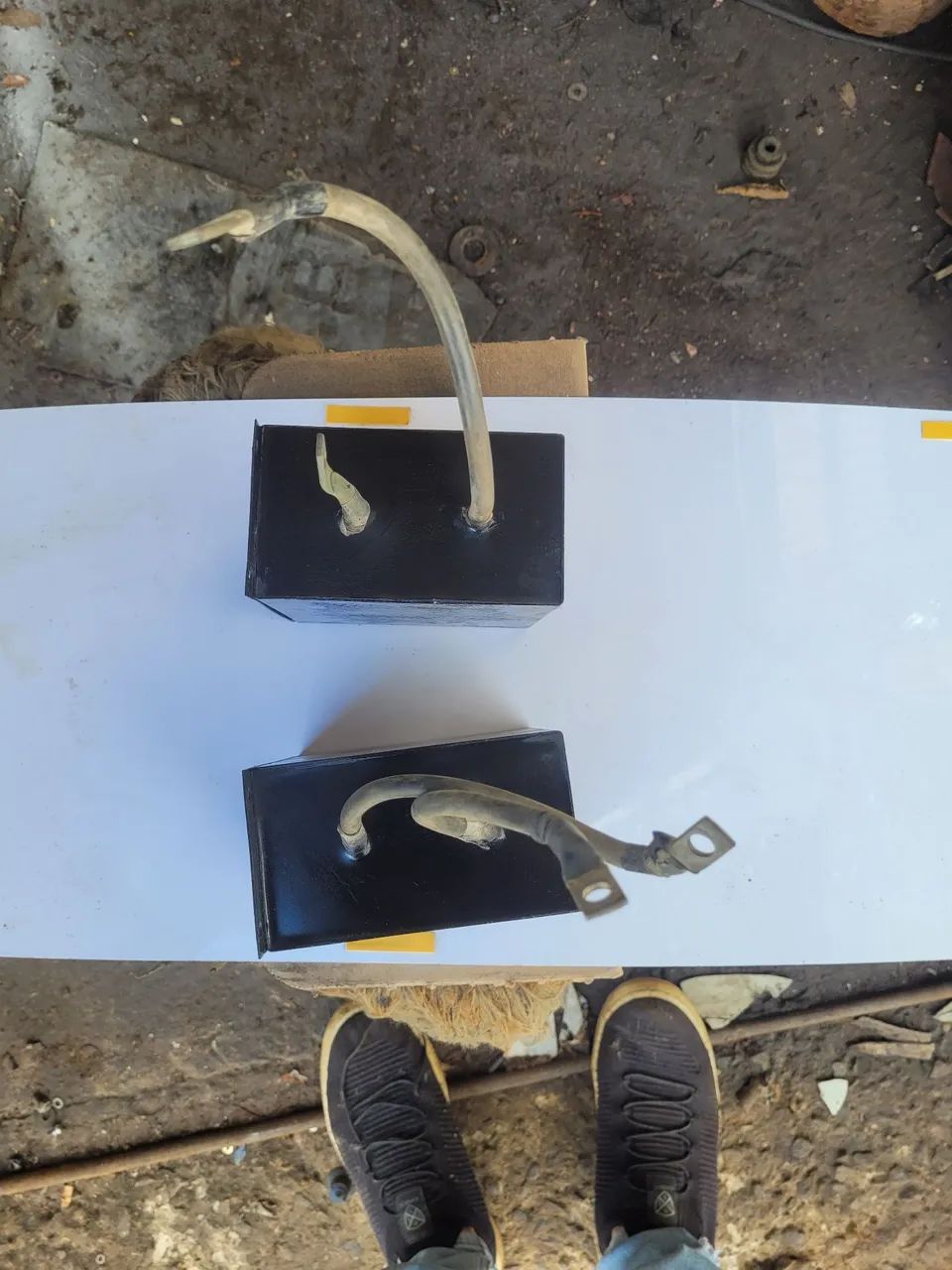  Capasitor Transformador Inbracap 14028  para empilhadeira eletrica antiga Yalle e utras  - Foto 4