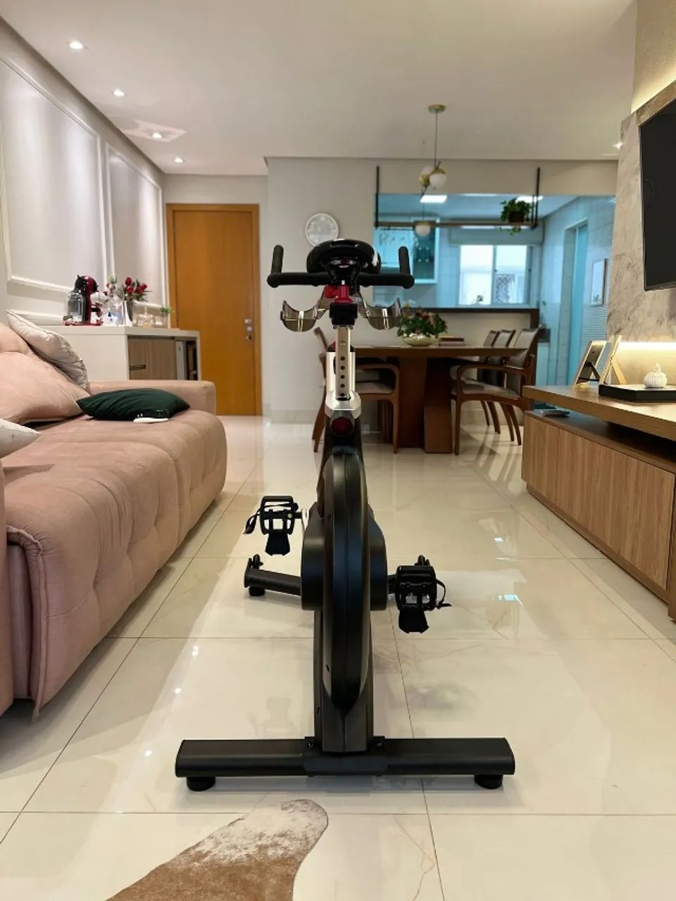 BICICLETA DE SPINNING PROFISSIONAL MAGNETICA BLUETOOTH - Foto 3