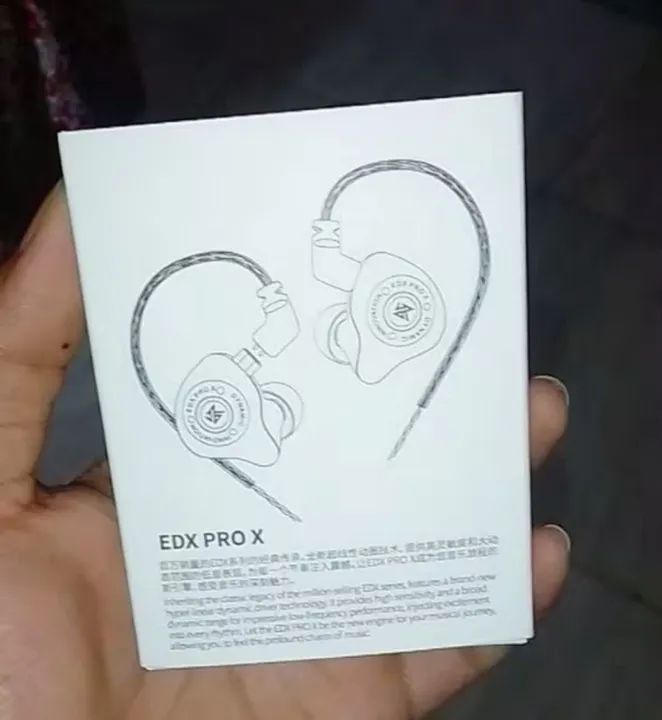 Fone KZ EDX PRO X Original- Lacrado- Profissional. Sem Microfone. - Foto 2