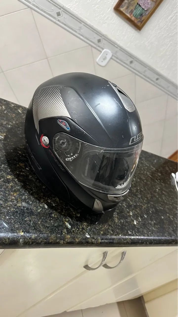CAPACETE LS2 - FF369 escamoteavel com óculos. - Foto 2