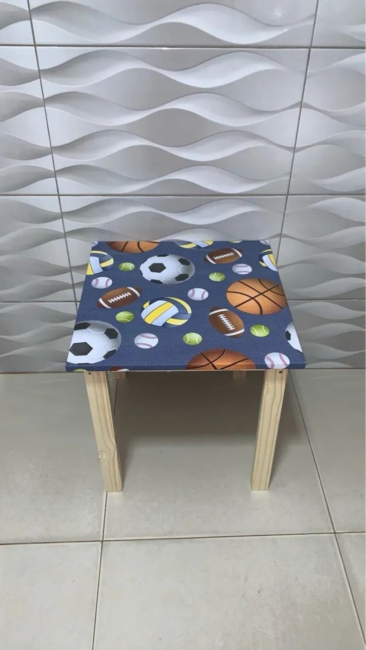Conjunto de mesa infantil bolas  - Foto 2