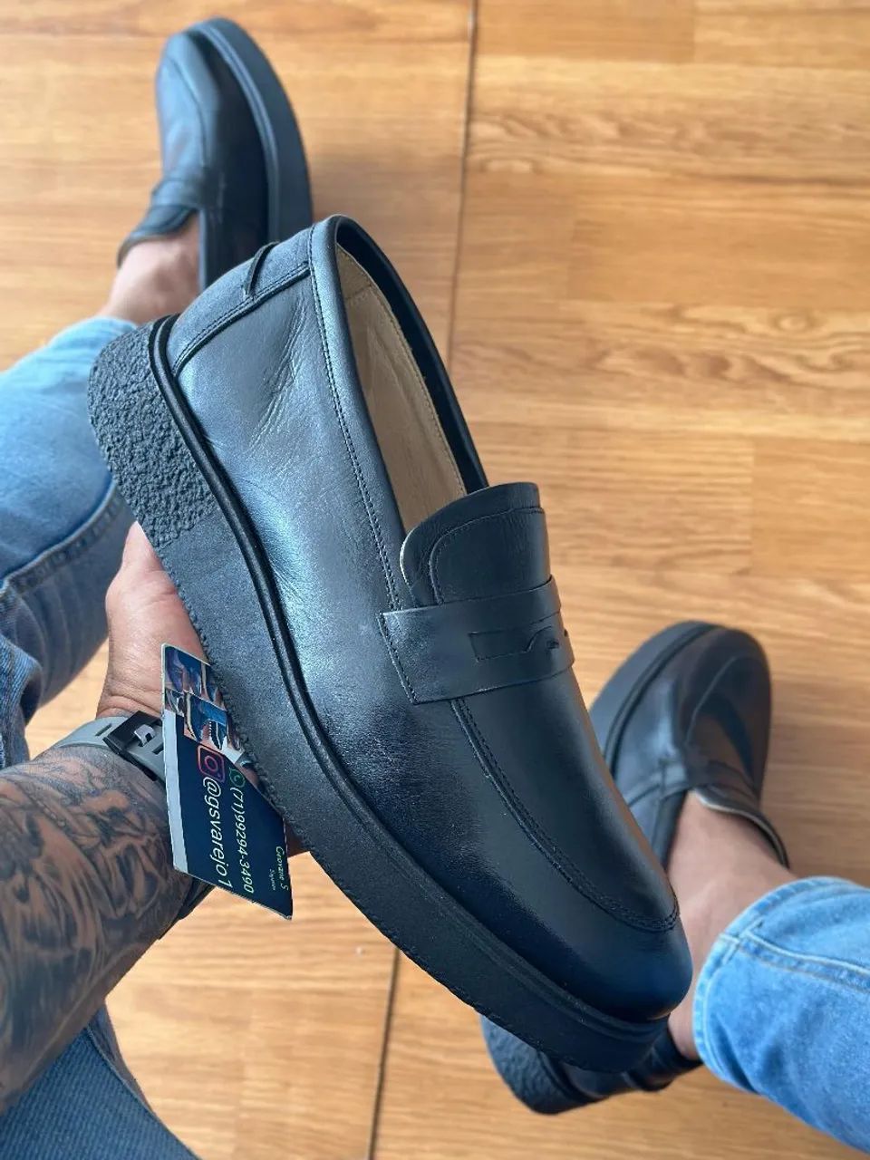 Mocassim de Couro Ricardo almeida - Promoção!  - Foto 3