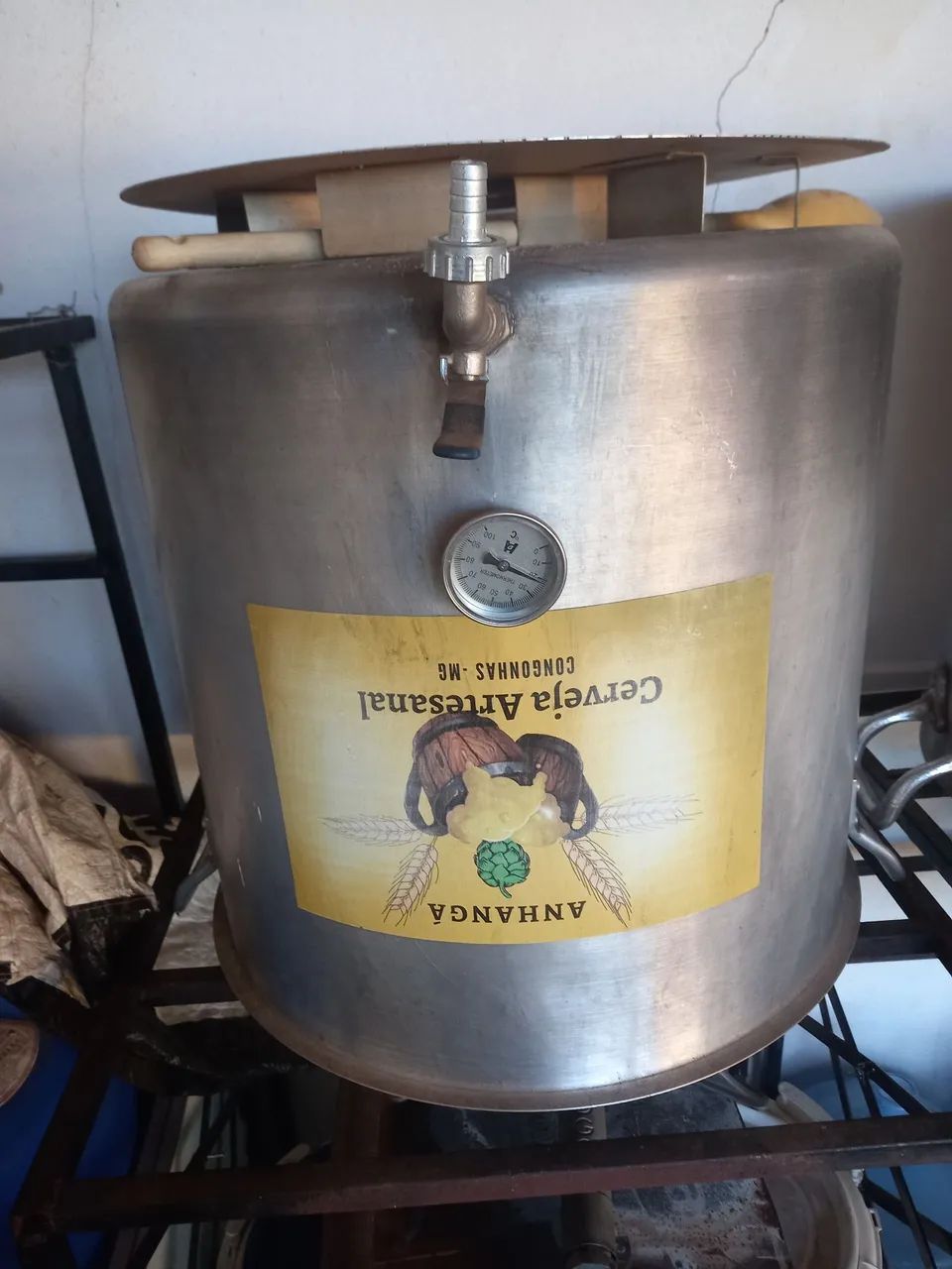 Kit cerveja artesanal 100l completo com melhorias 