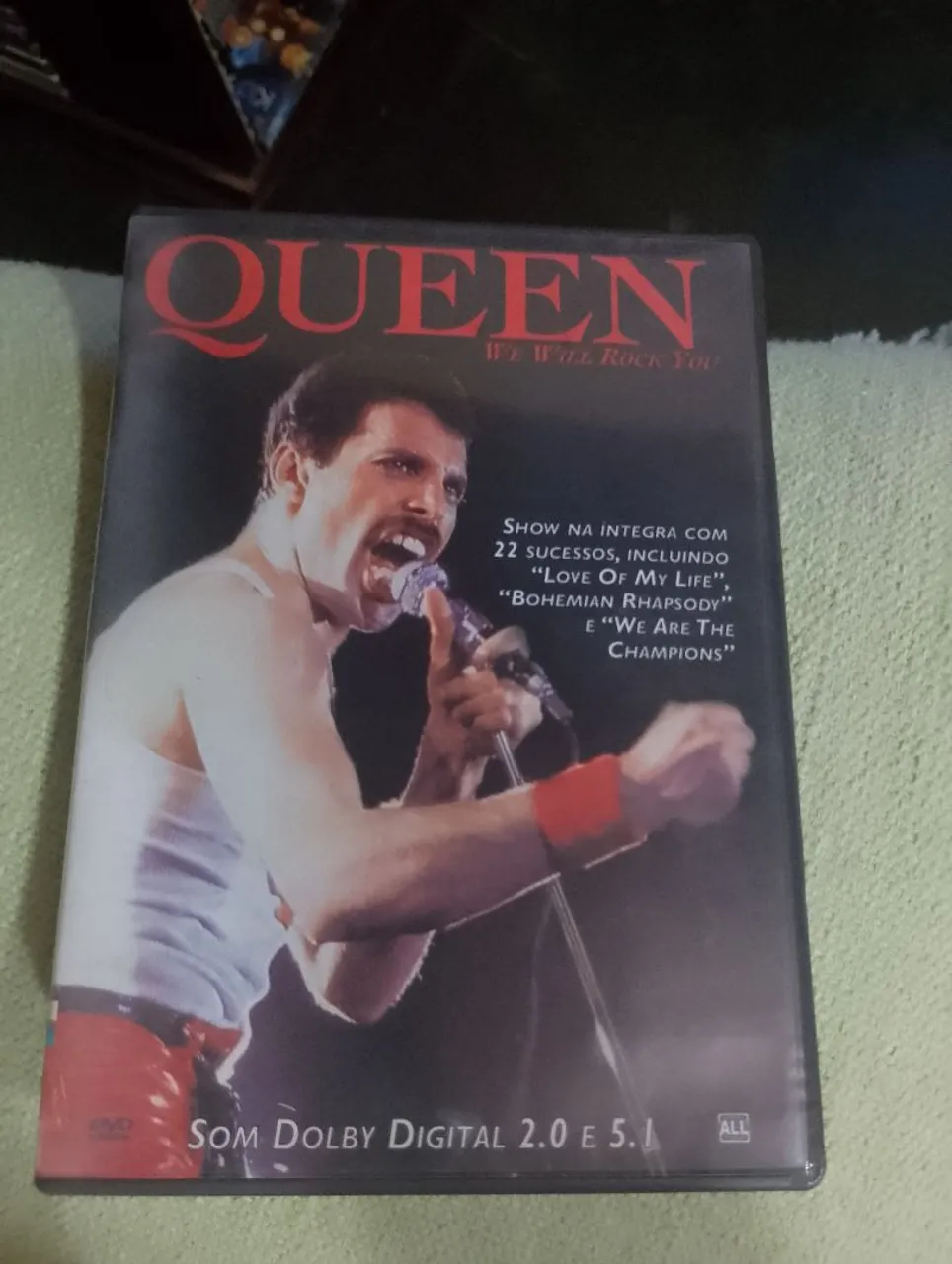 DVD Queen We Will Rock You Show Ao Vivo