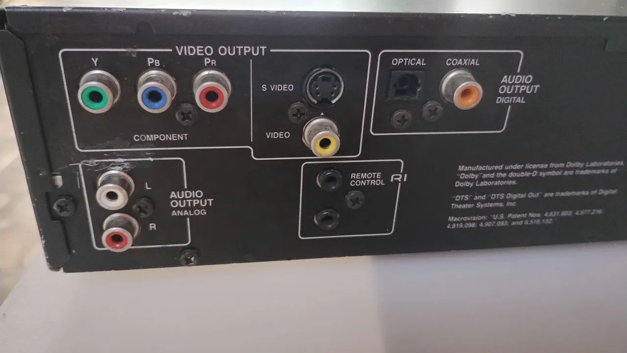 Ankyo DVD player 6 CD no estado não liga  - Foto 6