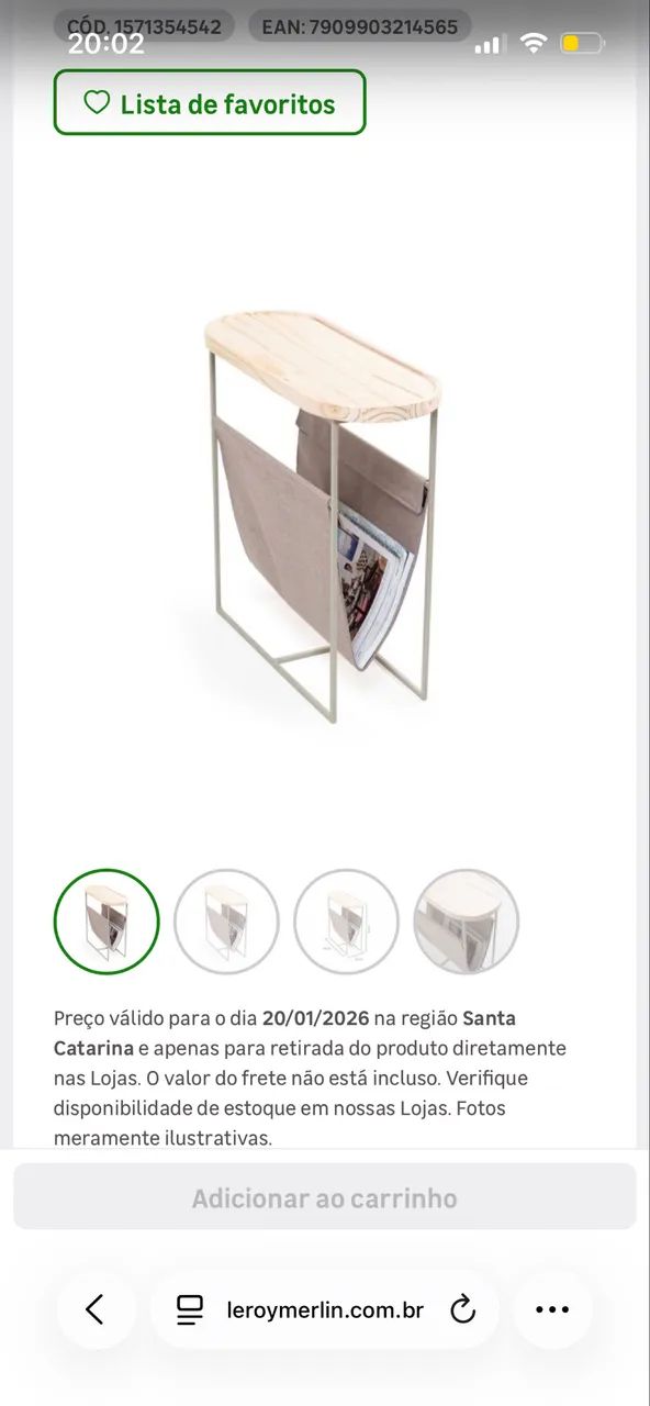 Mesa de apoio - Foto 2