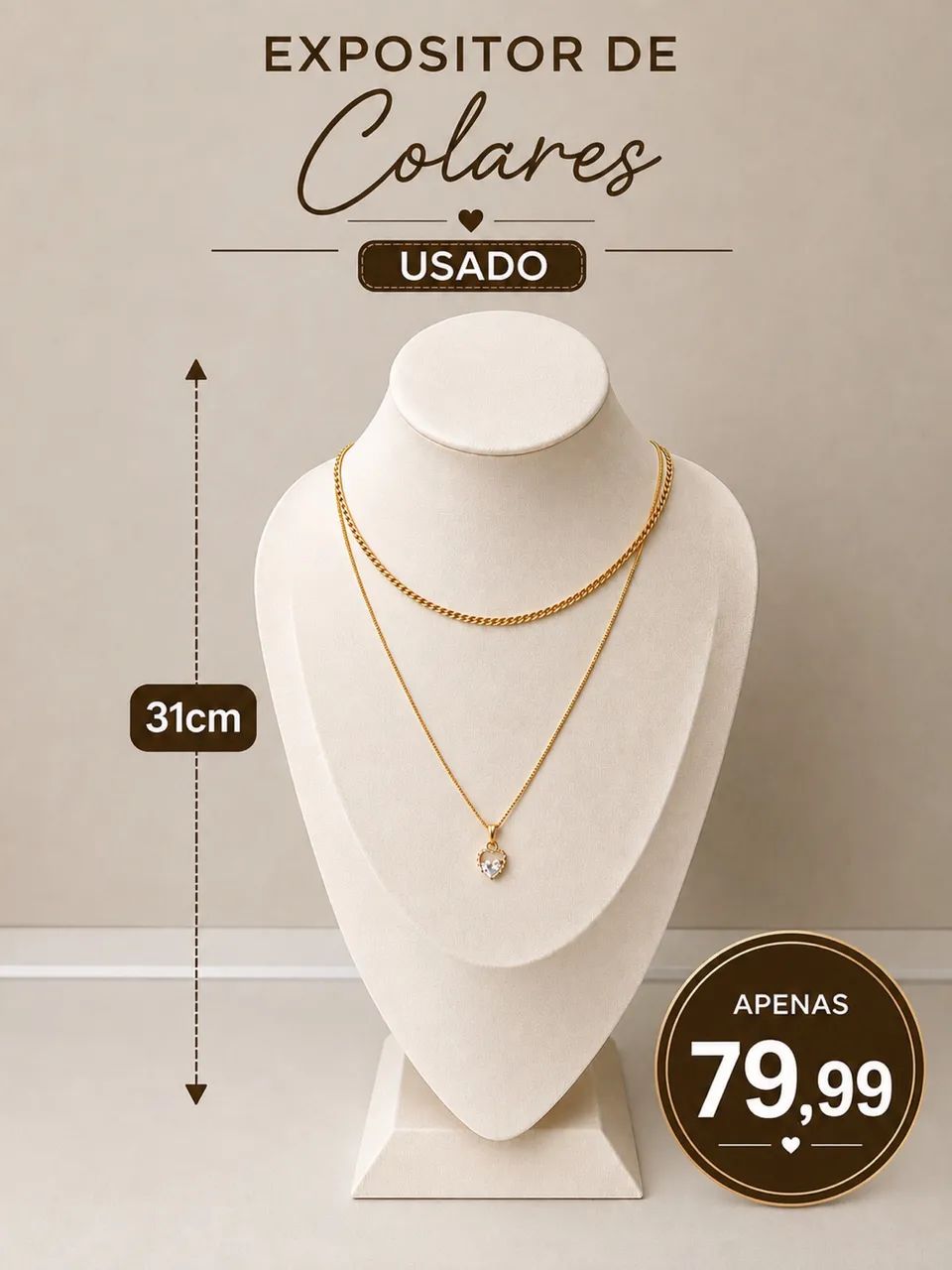 Expositor de colares