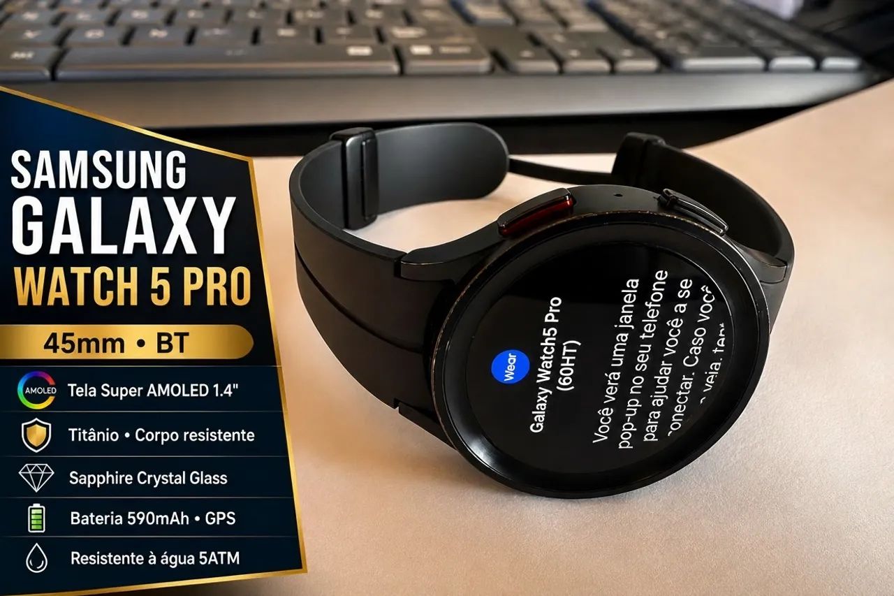 Smartwatch Samsung BT lindo - Foto 2