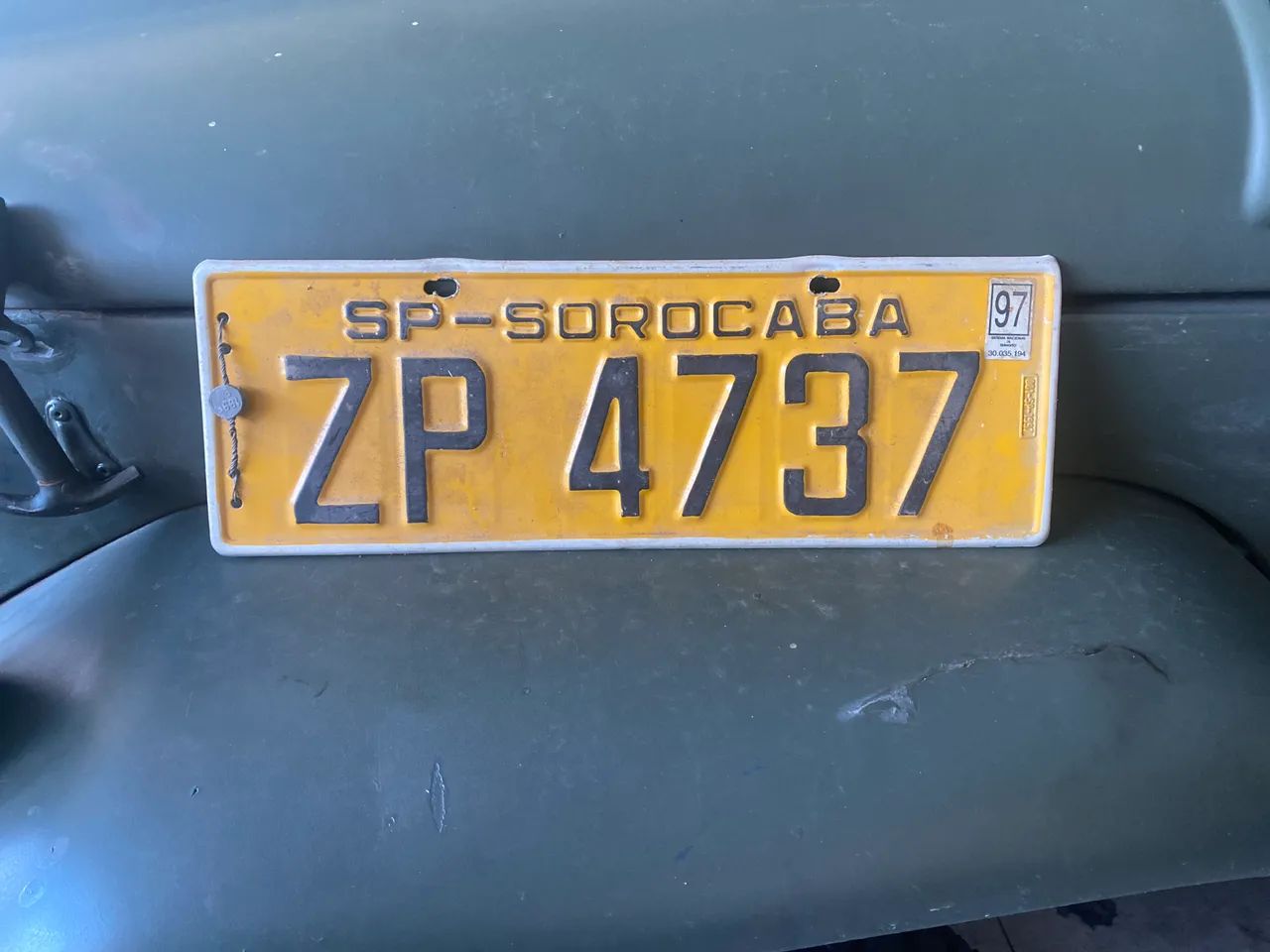 Placa decorativa 