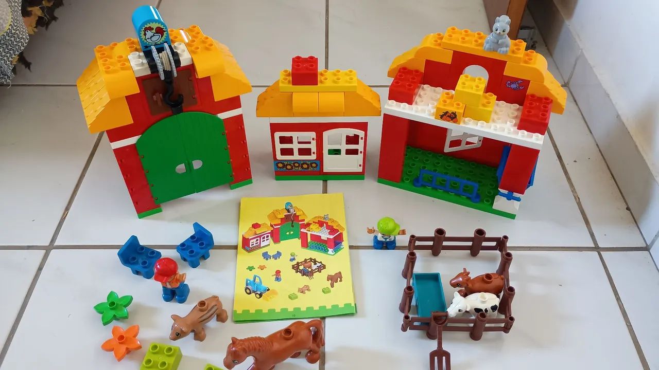 Fazendinha  tipo Lego Duplo