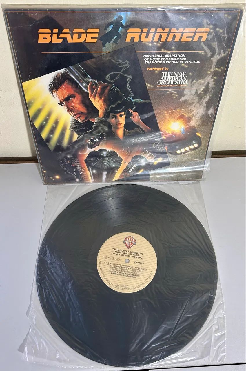 LP Trilha sonora Filme Blade Runner
