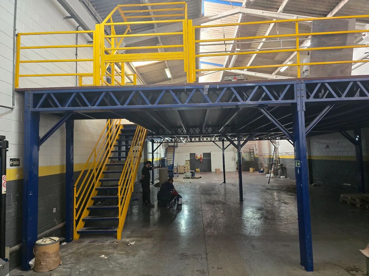 Mesanino 120m² (Capacidade 1ton por m²)