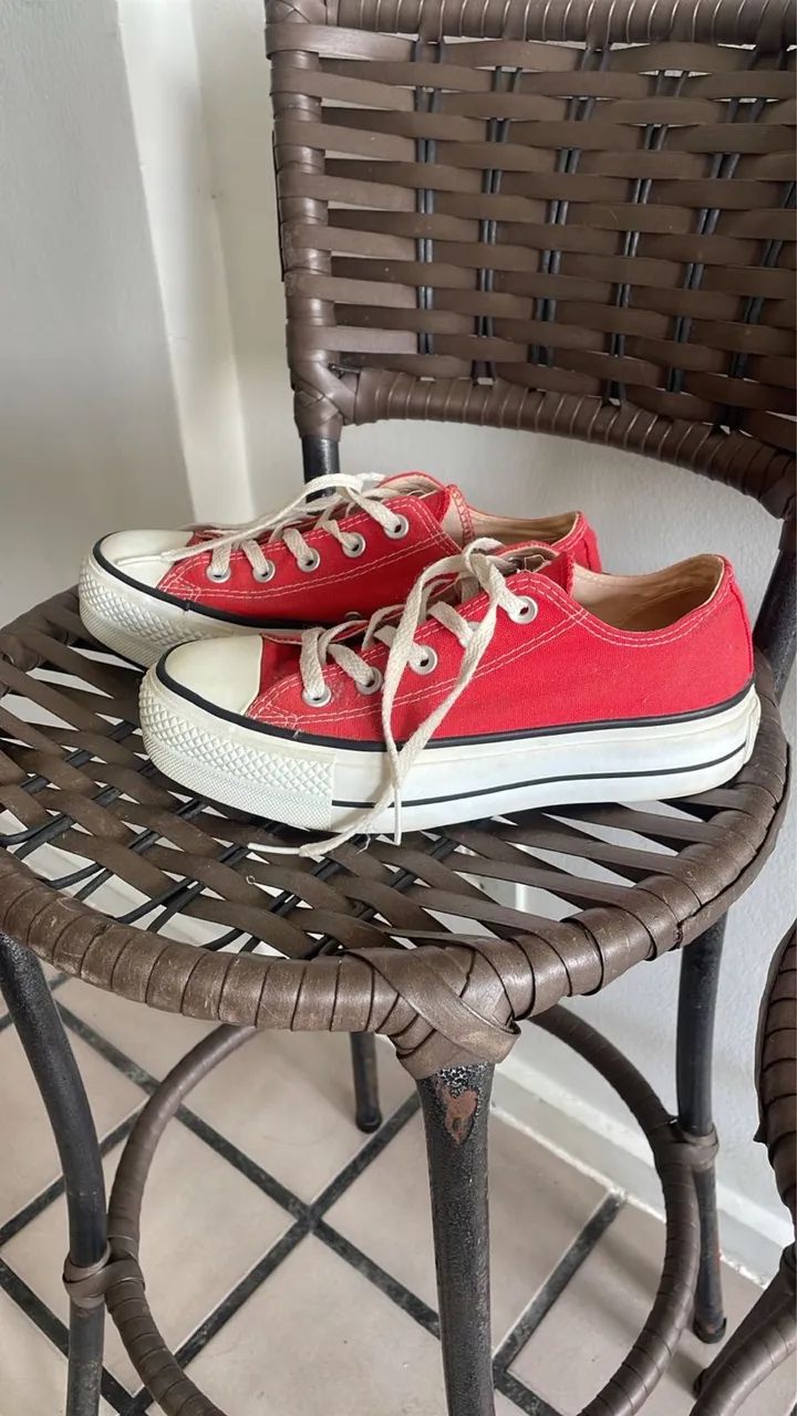 All star! Tenis allstar original flatform impecável
