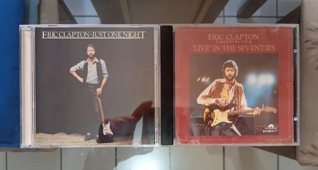 CDs Eric Clapton (um duplo)