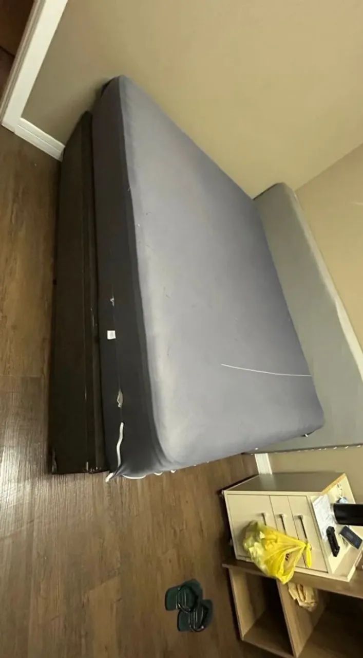Cama baú de casal com colchão  - Foto 5
