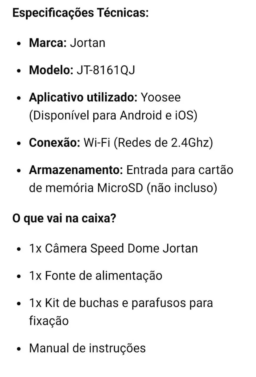 Câmera  - Foto 2
