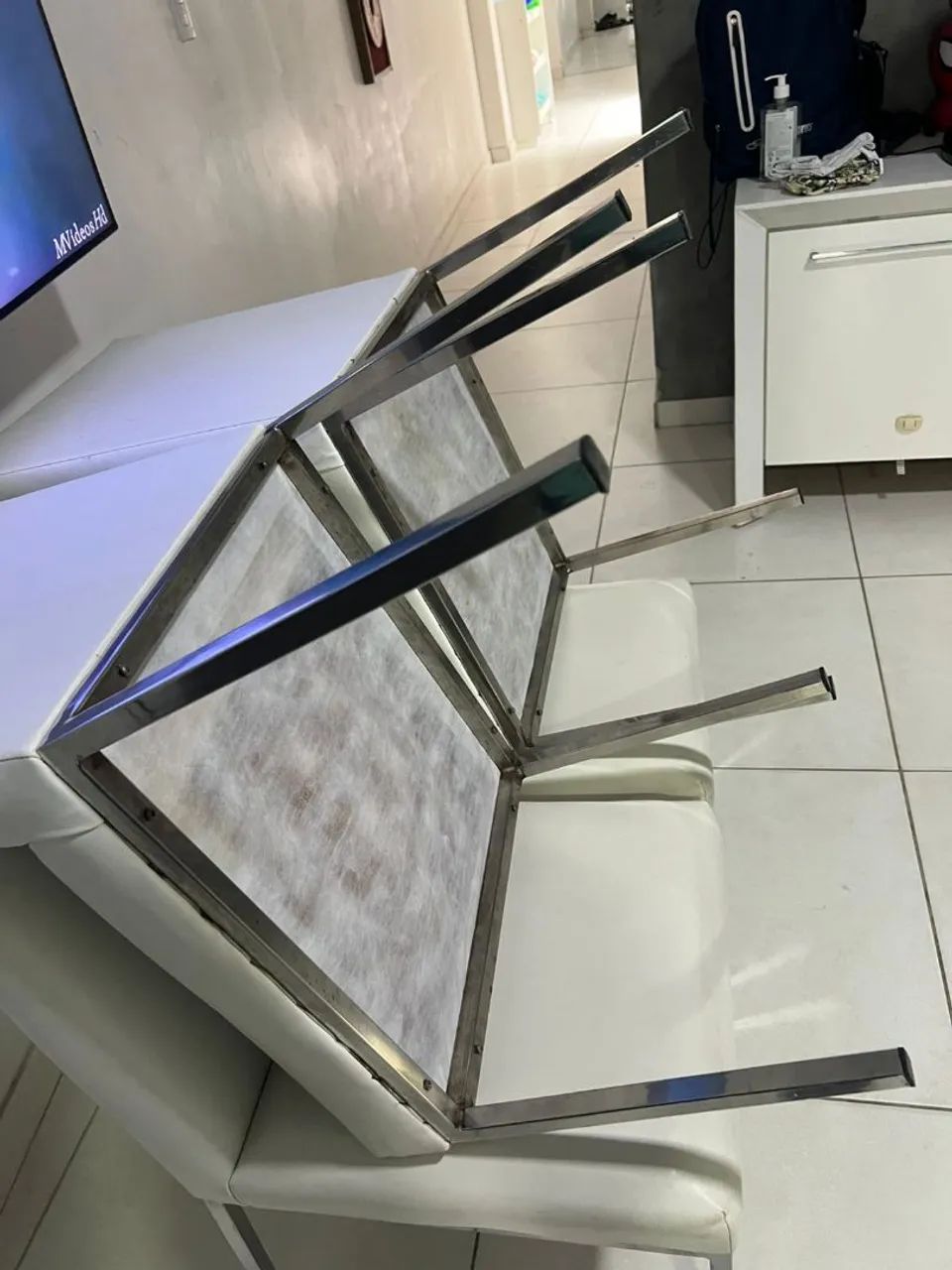 Cadeira inox - Foto 2