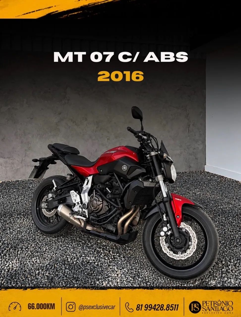 MT 07 C/ABS 2016