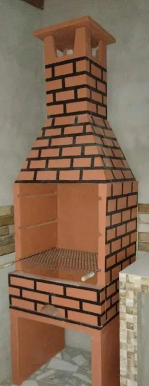 Churrasqueira pré moldada 