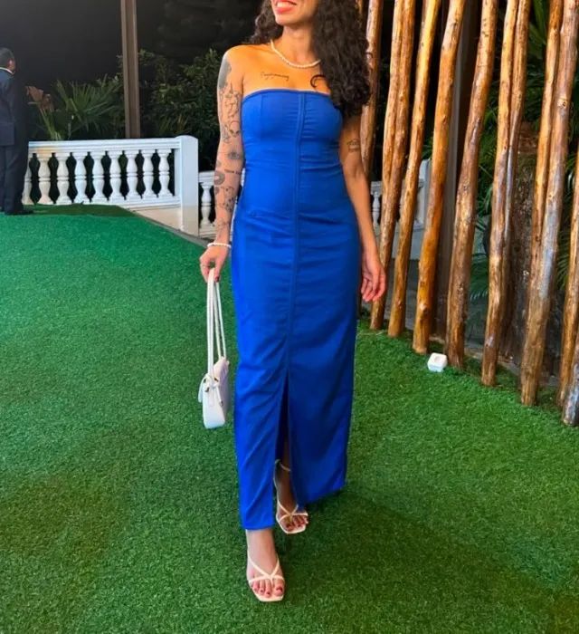 Vestido azul FARM