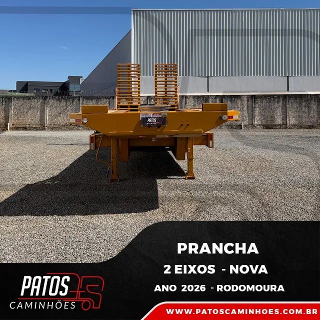 Prancha Rodomoura 2 Eixos 2026 nova - Foto 2