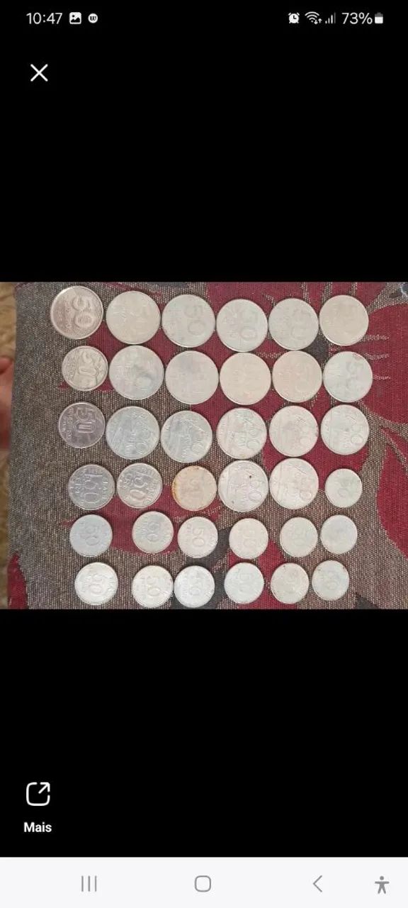 Moedas antigas brasileiras  - Foto 5