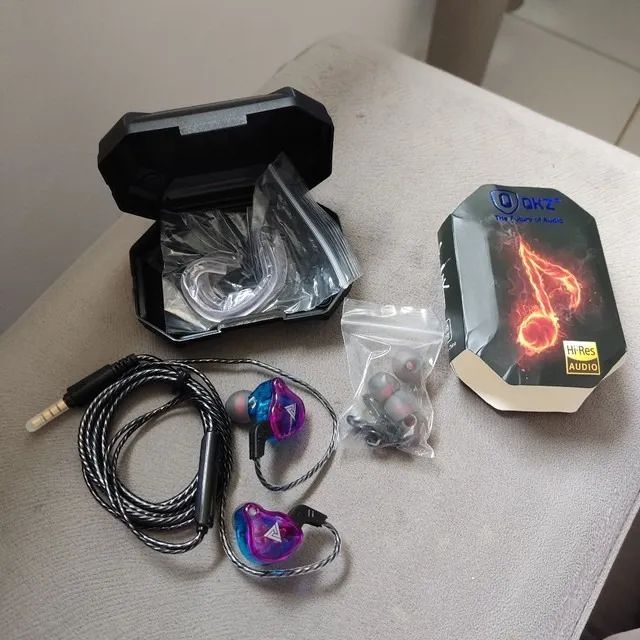  Fone QKZ AK6 C/ Case (NOVO) - Foto 4