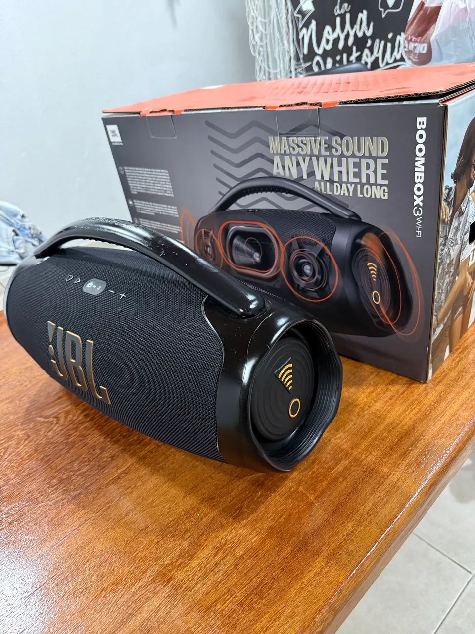 Caixa JBL Boombox 3 WiFi - Foto 4