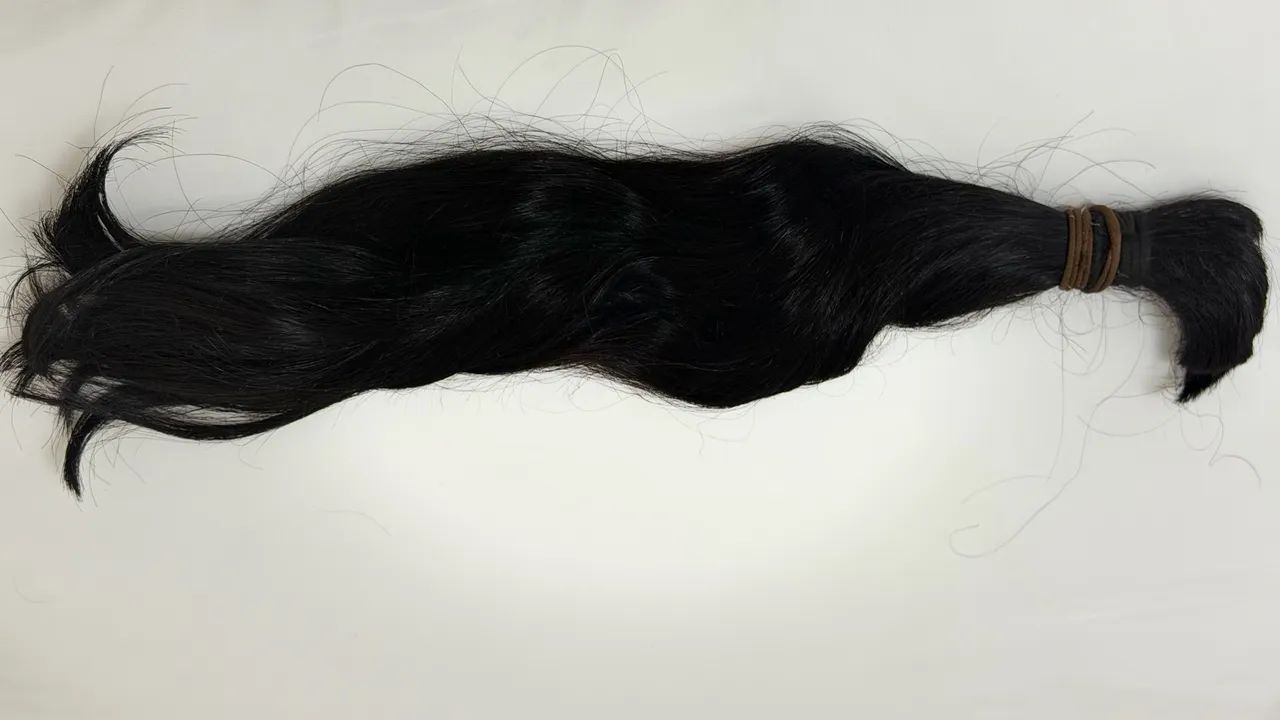 Vendo cabelo humano 100% virgem é liso