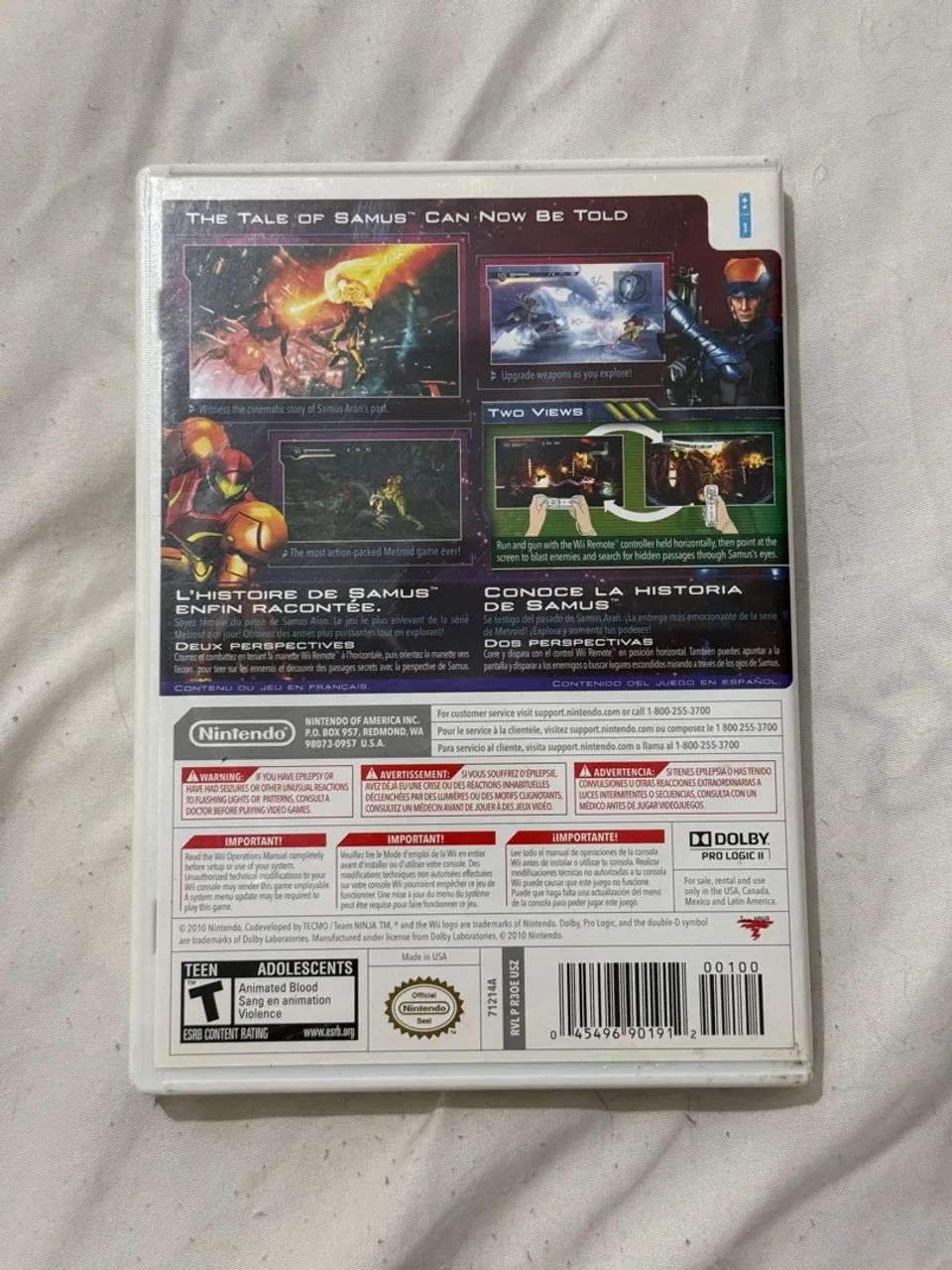 Metroid other M Nintendo Wii  - Foto 2