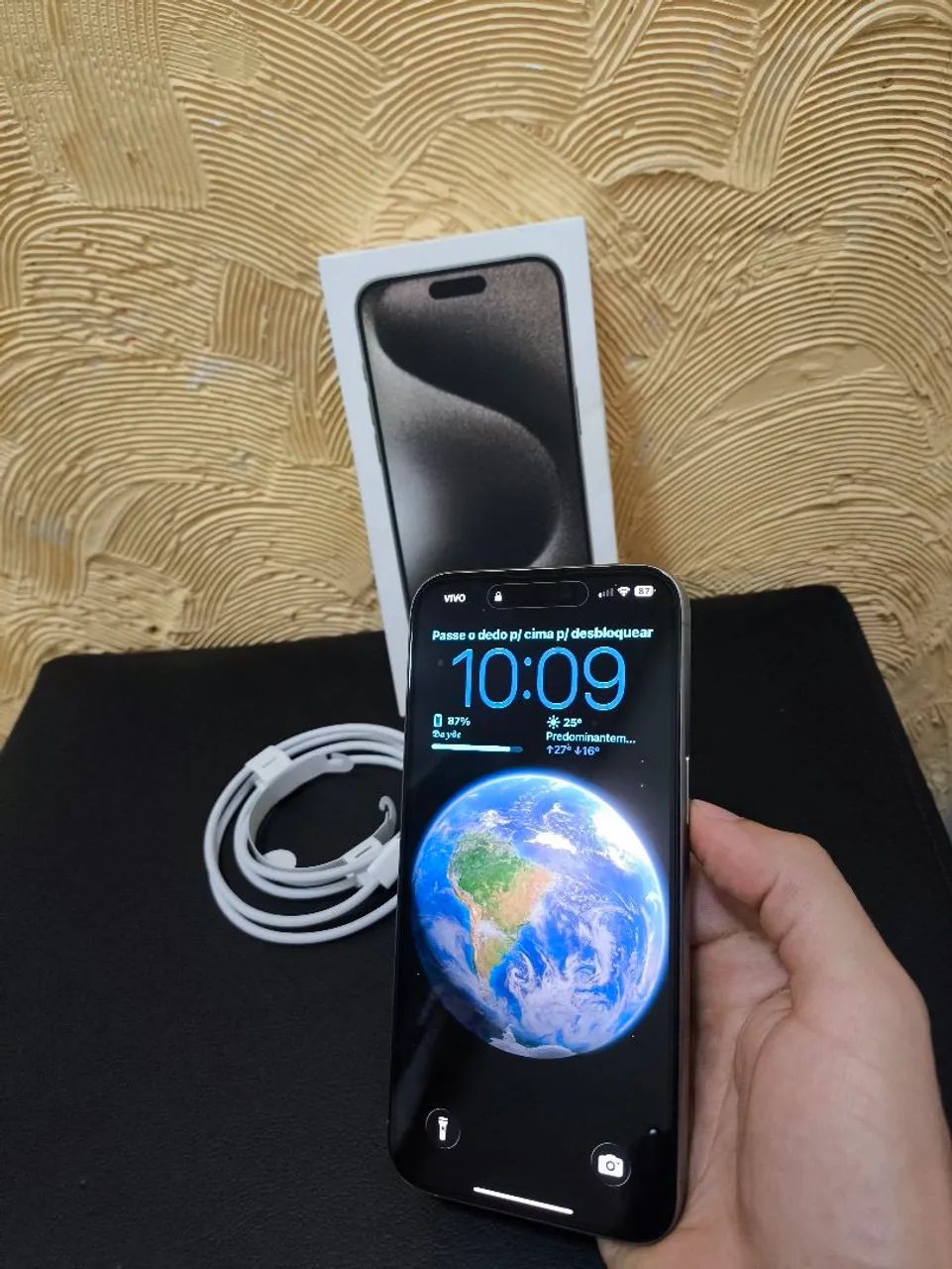 iPhone 15 Pro Max 256GB Semi Novo 84% Bateria - Celulares e